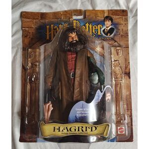 Mattel HARRY POTTER Sorcerer's Stone HAGRID Deluxe Creature Collection Figure